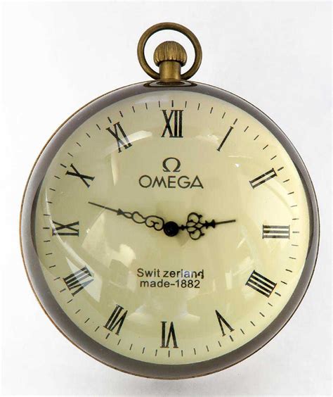 omega desk ball watch|Vintage Omega Crystal Ball Desk Clock .